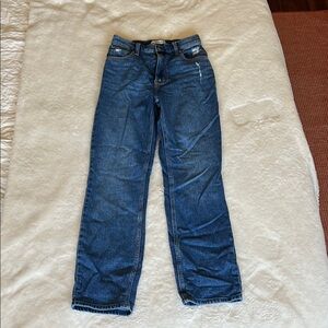 A&F 90s Straight Ultra High Rise Jeans Size 0R/25